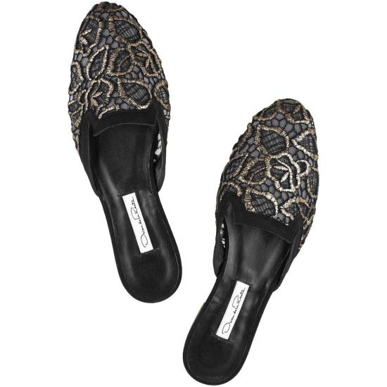 1662-Oscar-de-la-Renta-women-s-spanish-Mule-embroidered-lace-and-suede-slippers-2